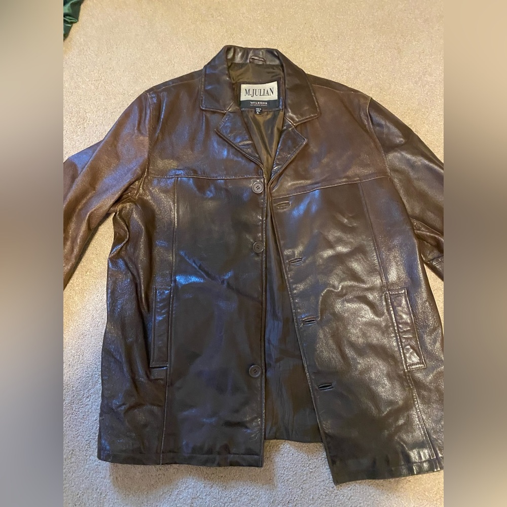 VINTAGE wilson’s AUTHENTIC pig skin leather jacket